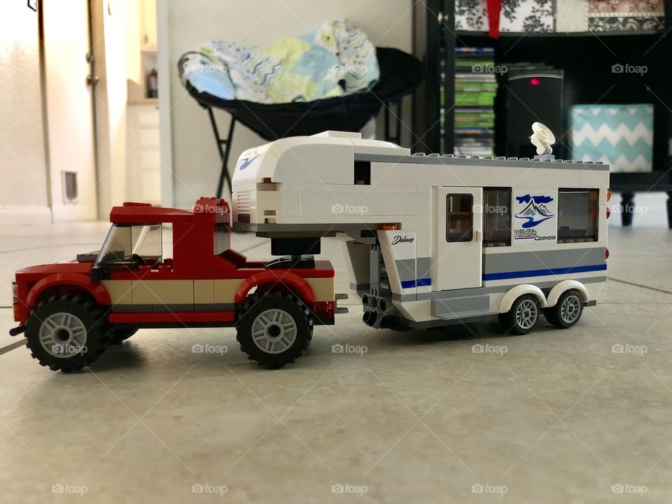Time for adventures in our LEGO Camper! 