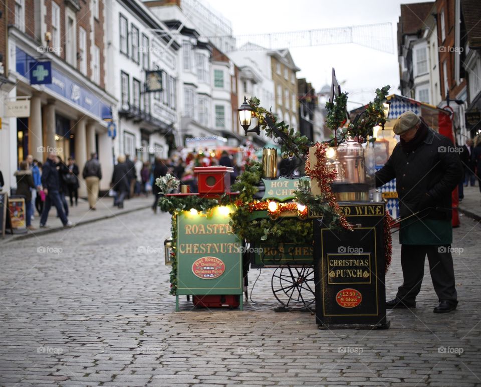 christmas on the streets