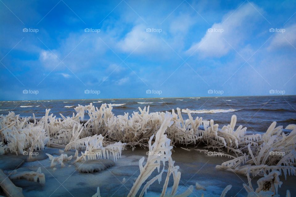 icy lake