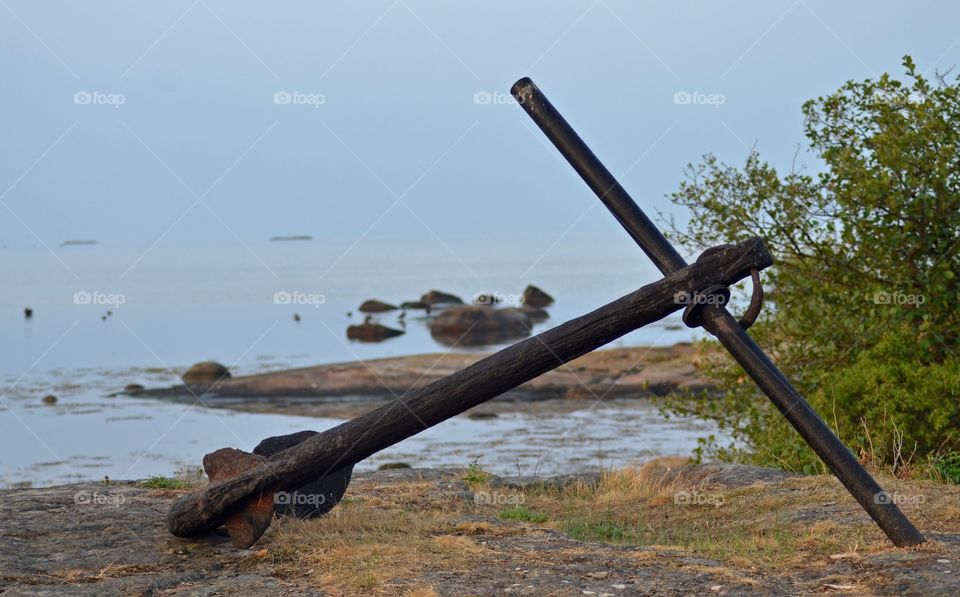 Anchor at Stekön, Ronneby sweden
