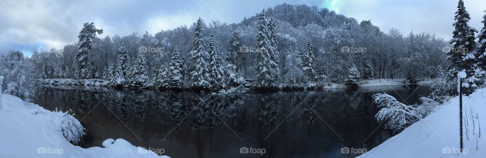 Winter at the River