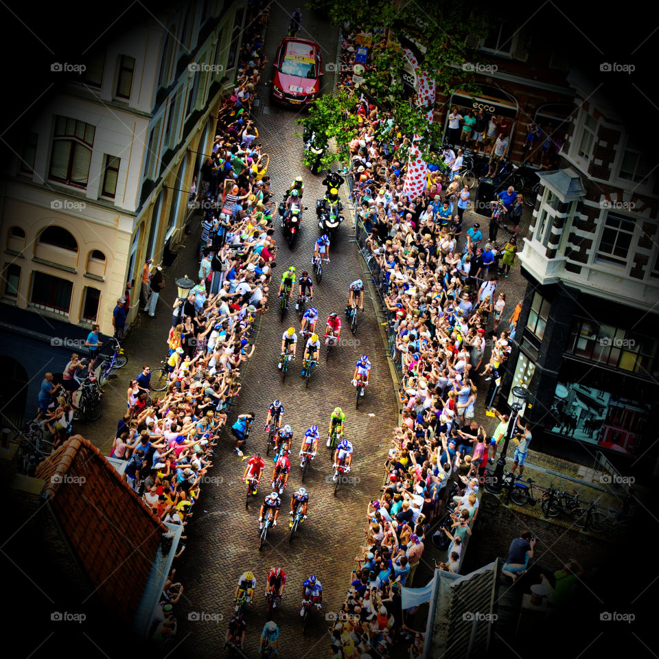 Tour de France. Tour de France in Utrecht NL