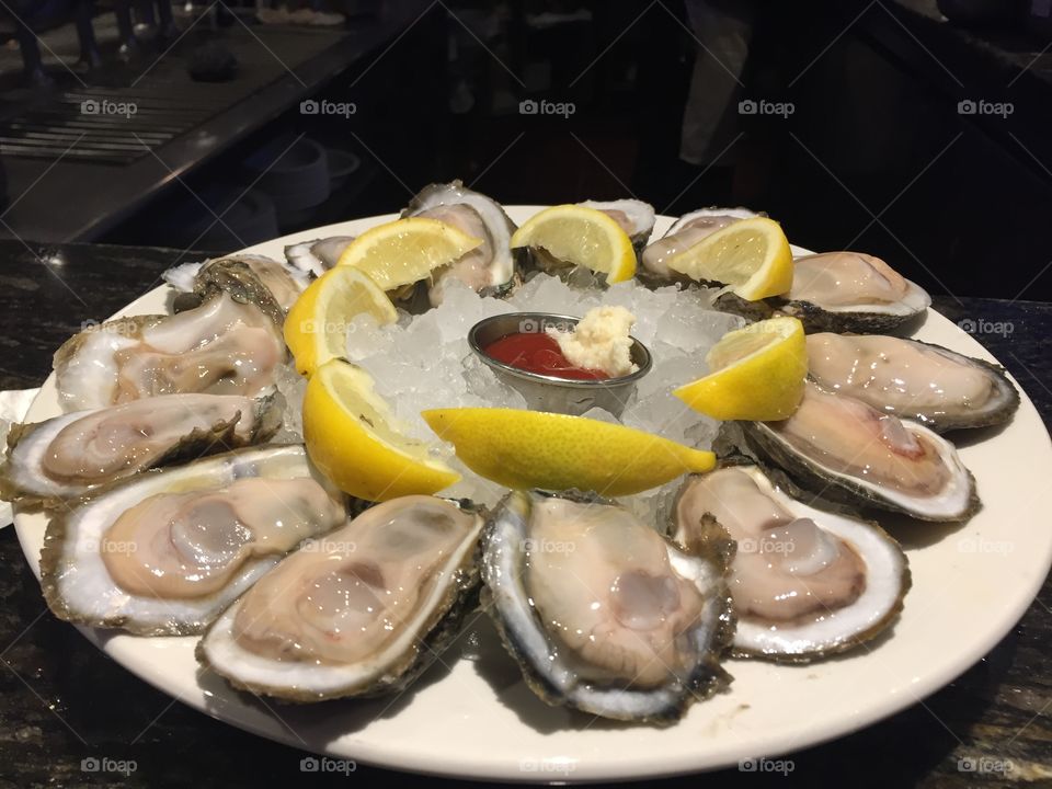 Oysters.