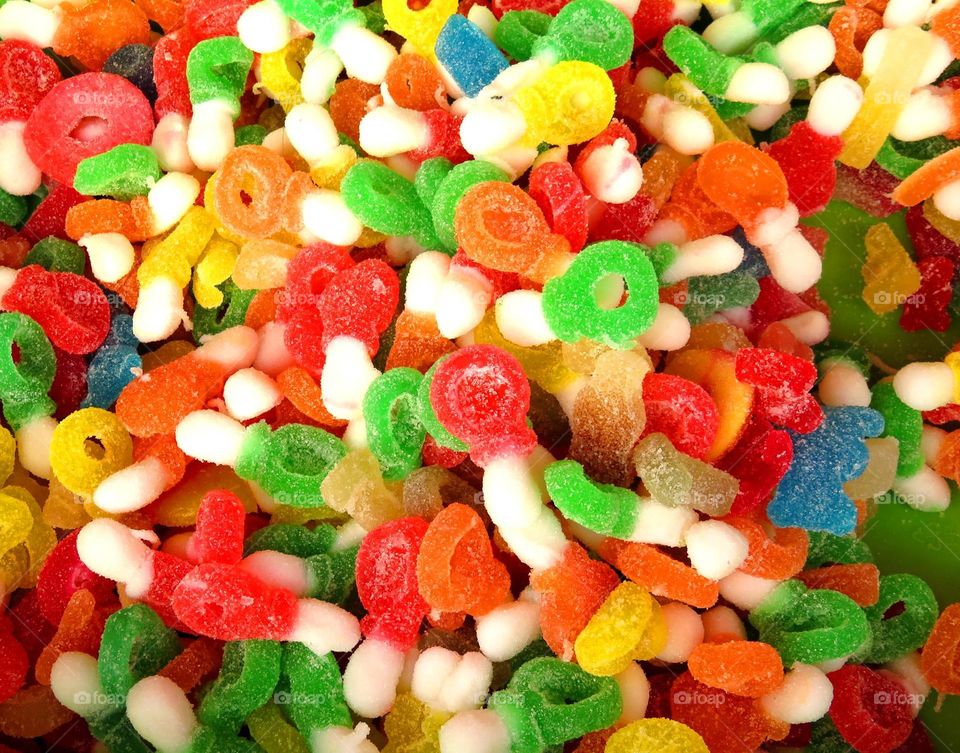 colorful candies