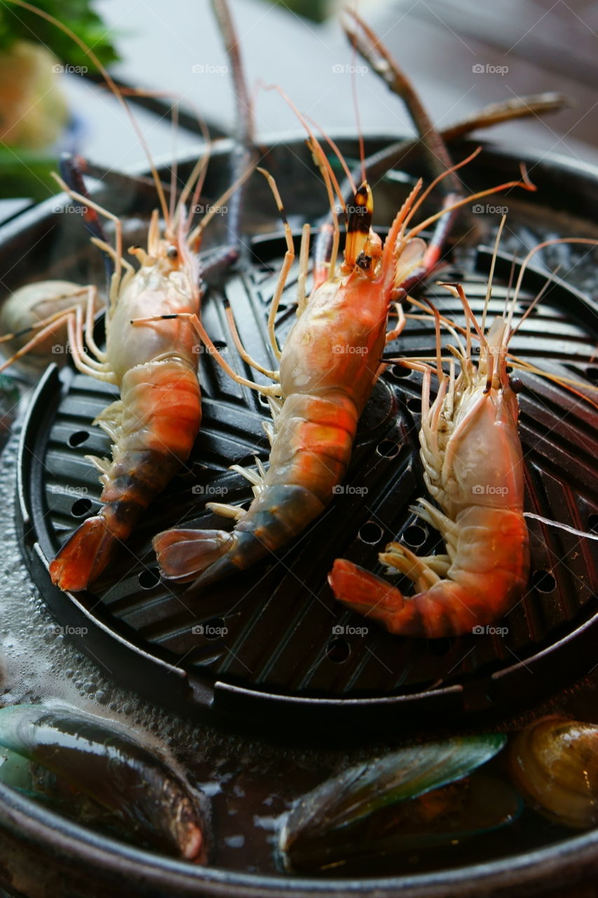 shrimps bbq