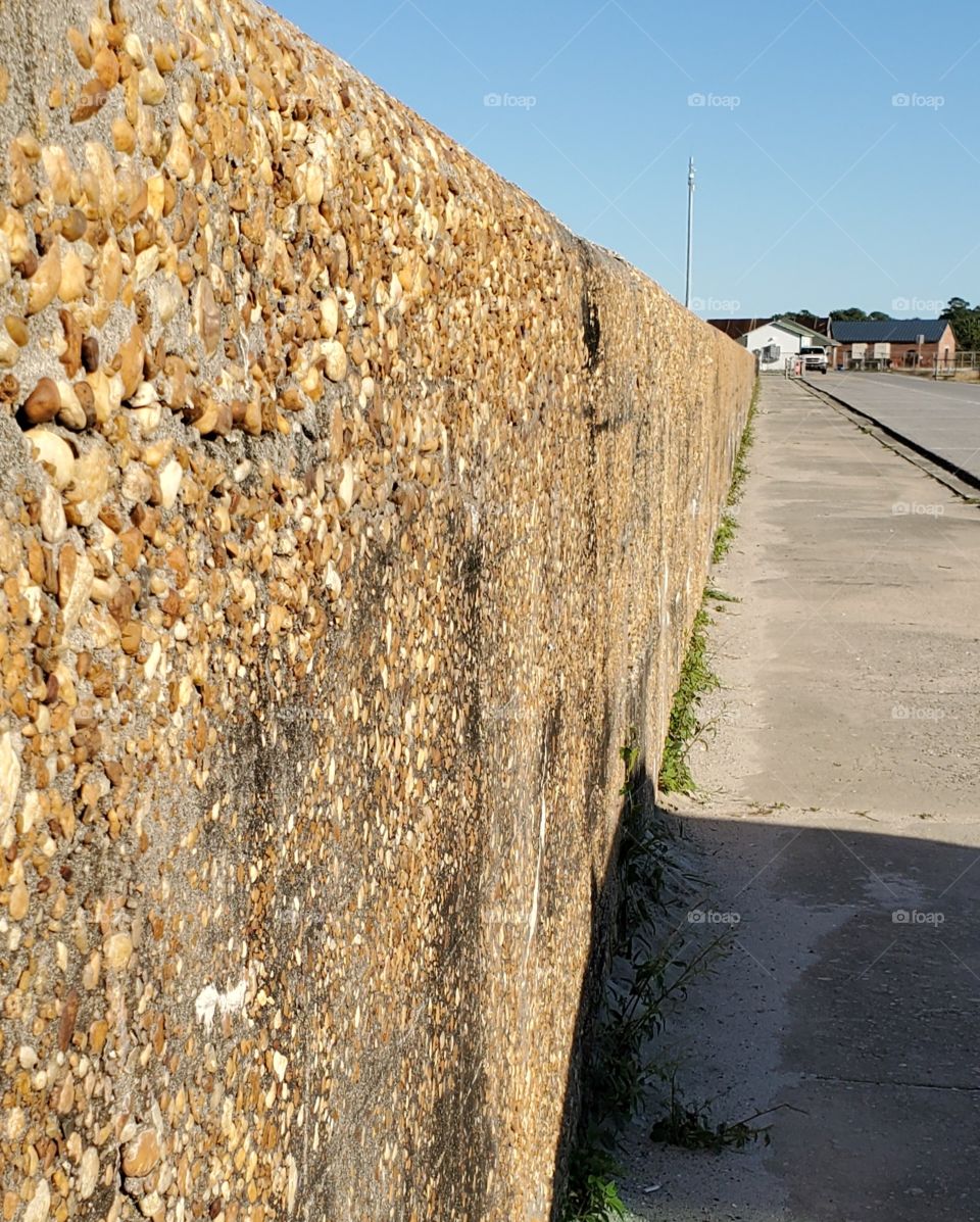 sea wall