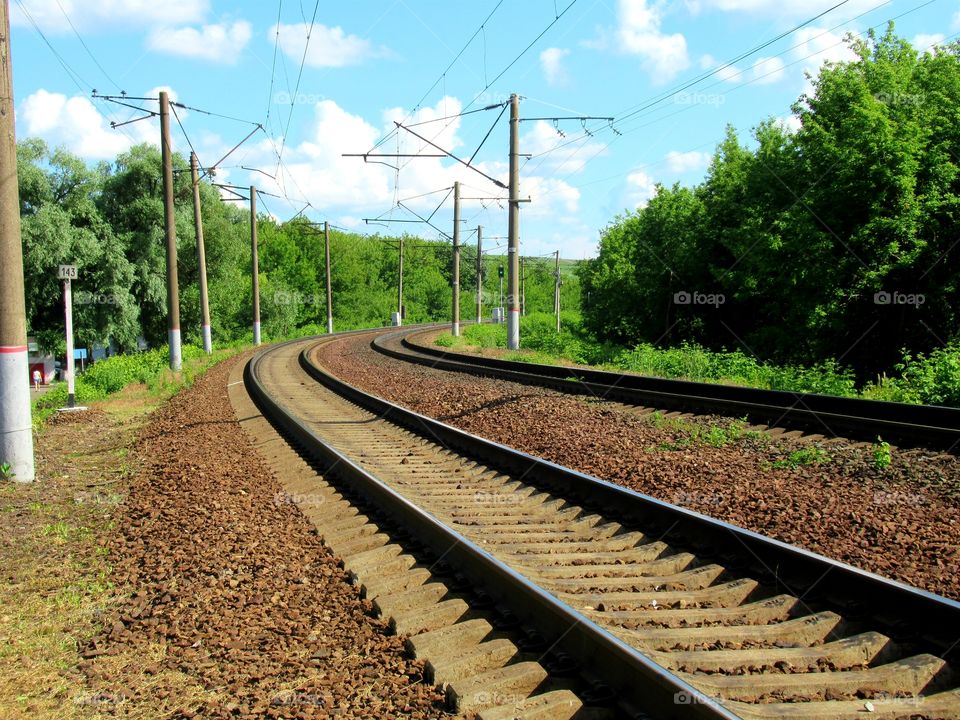 railway near Voronezh, Russia