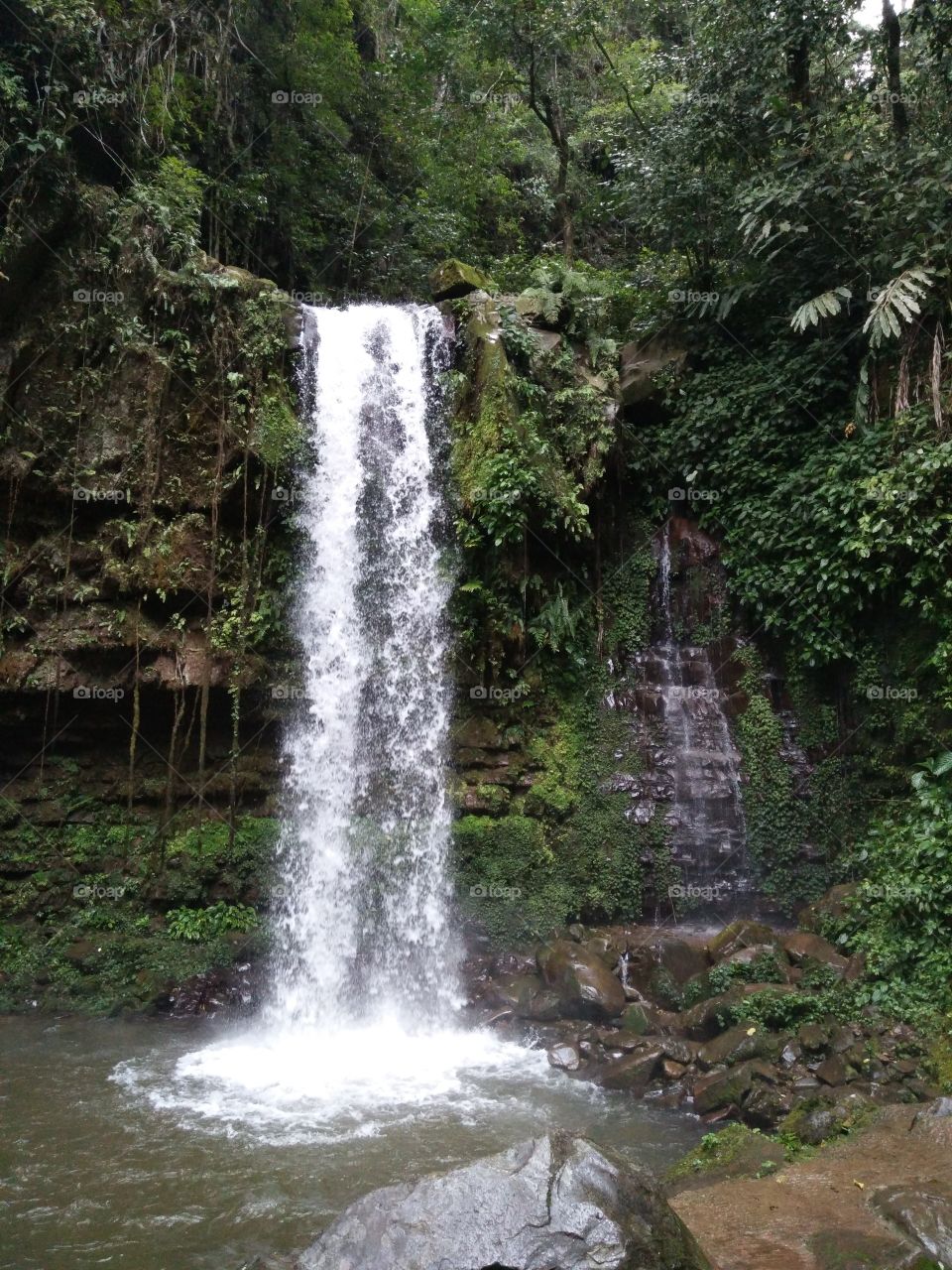 Mahua waterfall, Tambunan Sabah