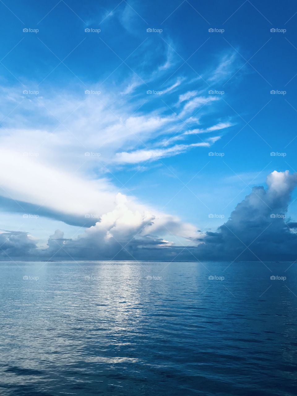 Ocean and Clouds
