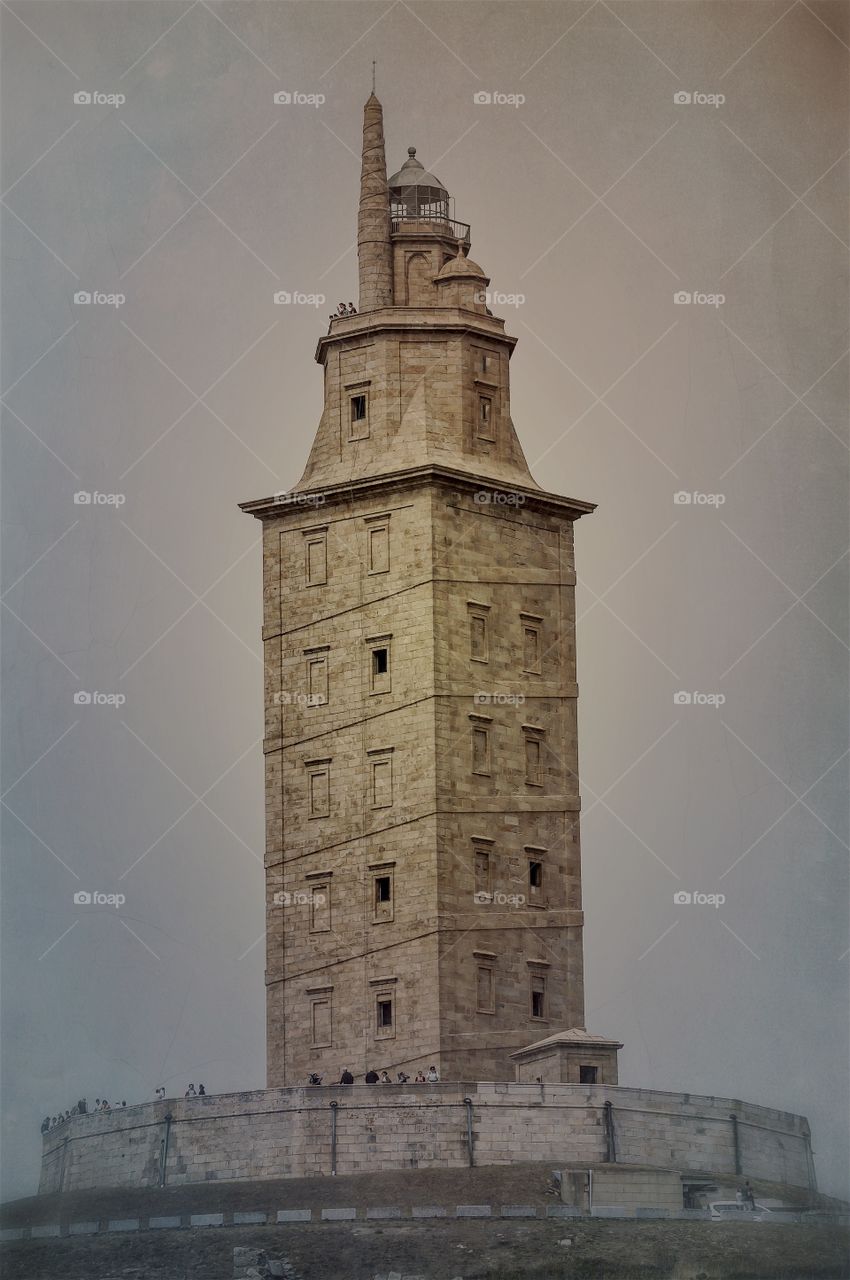 La Torre de Hercules. La Torre de Hercules (A Coruña - Spain)