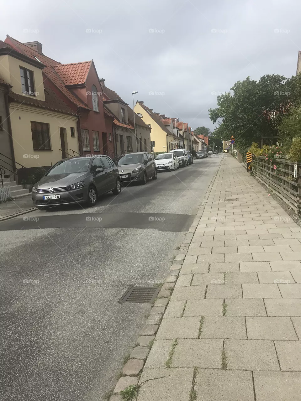The old houses