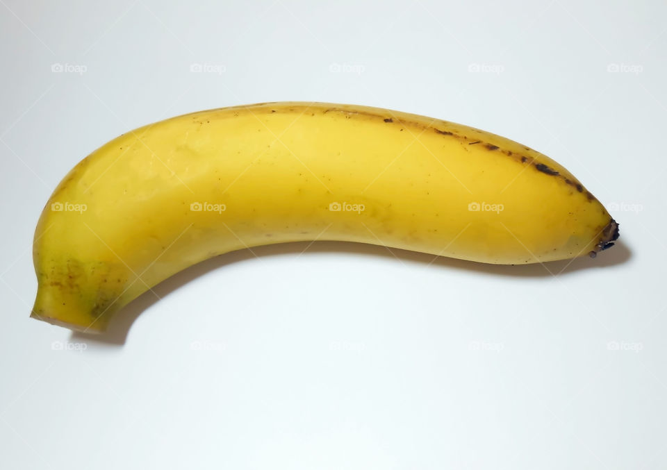 Single Yellow Ripe Banana
