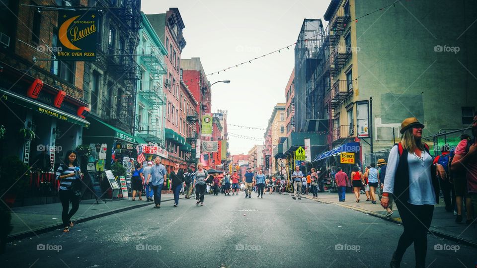 summer days in little Italy