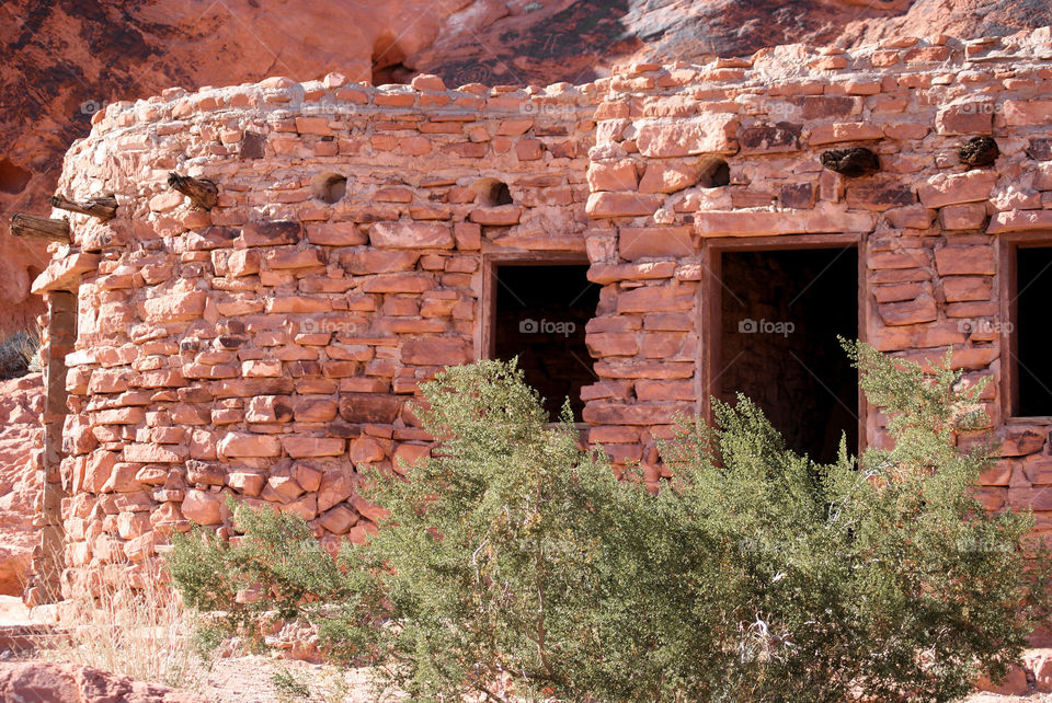 Ancient dwelling Windows 