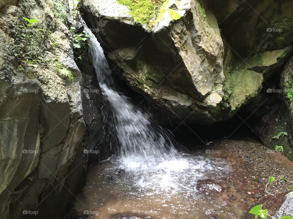 beautiful mini waterfall!