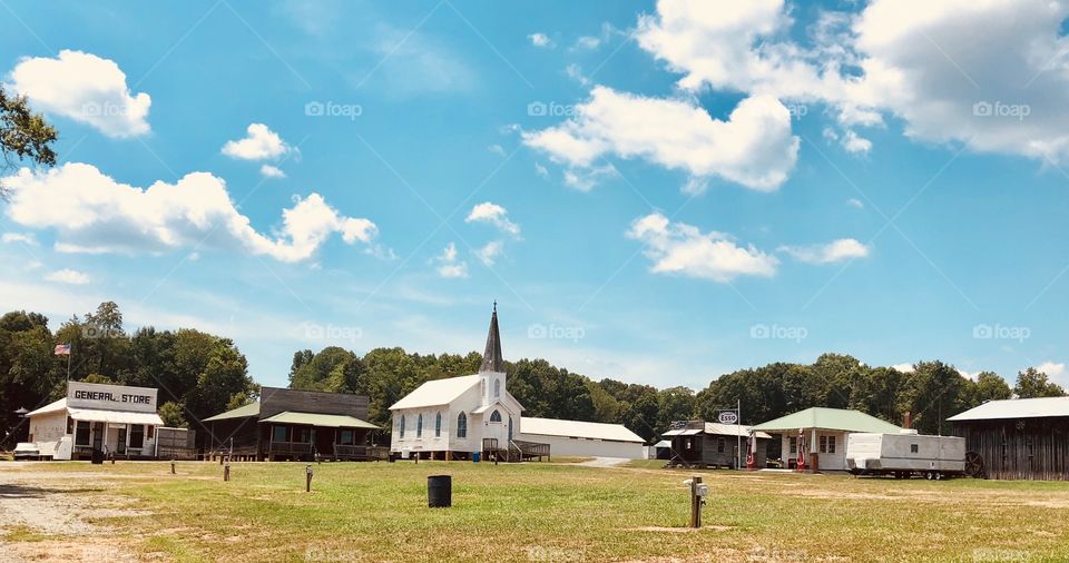 Country church in North Carolina 