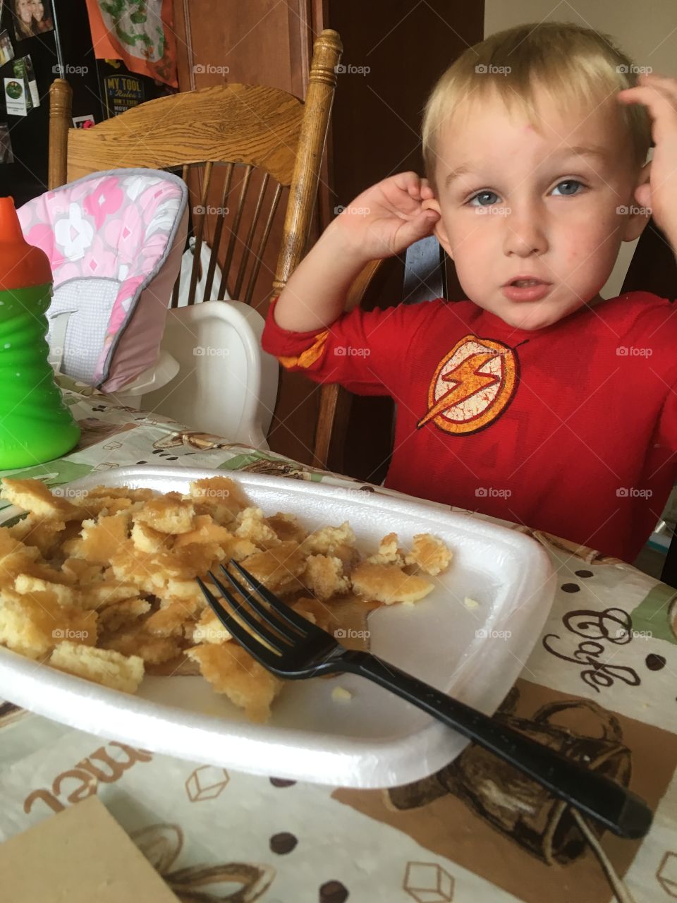 Pancakes and the flash 