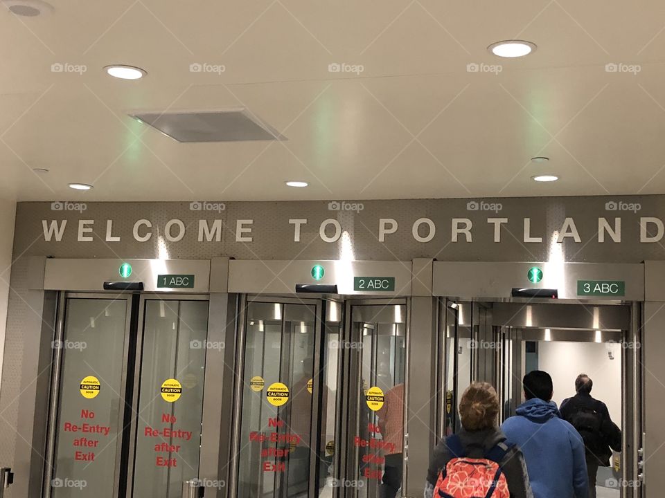 Portland Airport 
