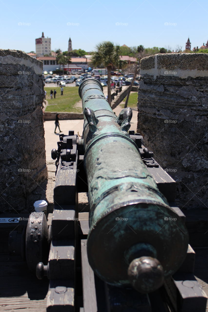 Fort in St Augustine, Florida