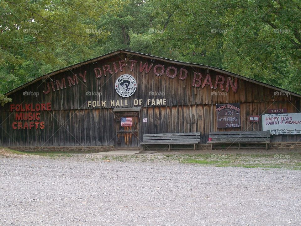 Jimmy Driftwood Barn, Arkansas