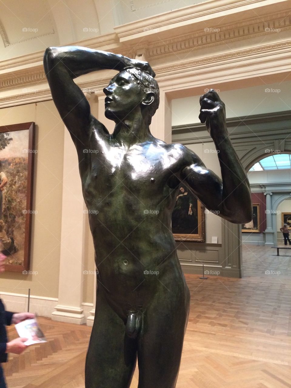 Early selfie attempt 