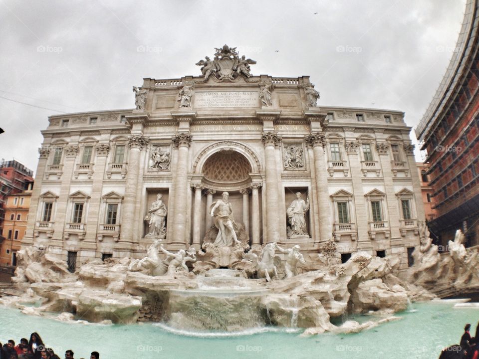 Trevi Fountain in Rome 