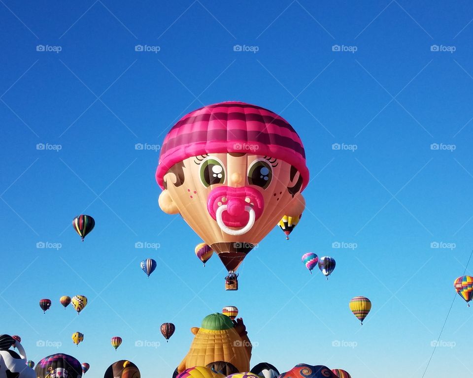 Baby hot air balloon 