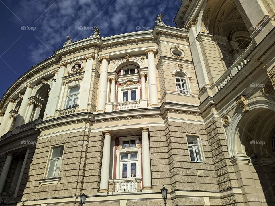 Opera theatre. Odessa, Ukraine.