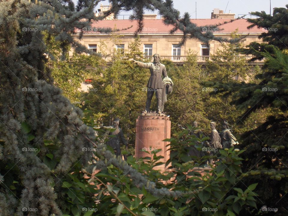 Statue nel parco, Budapest, Ungheria