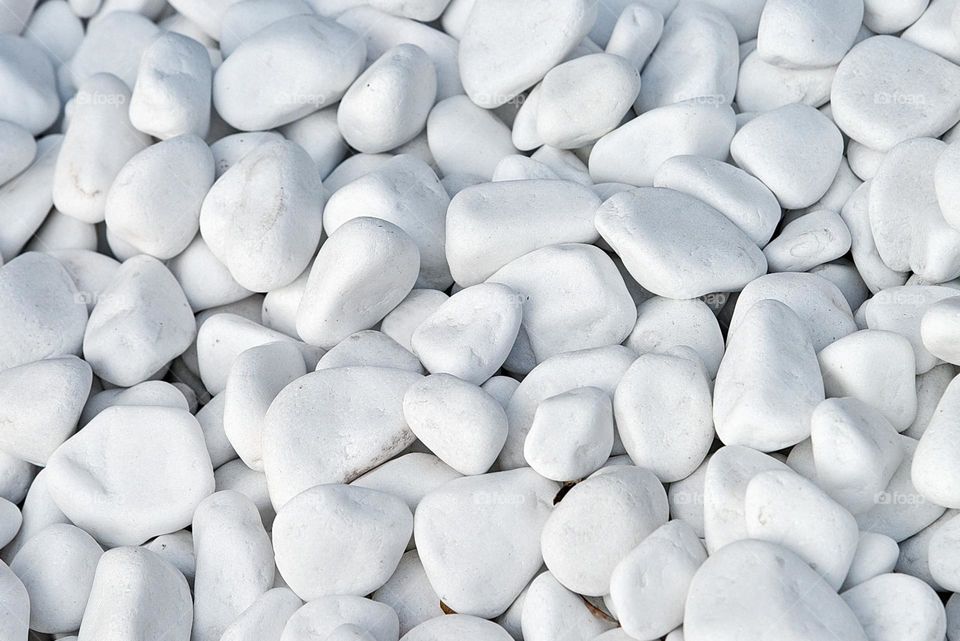 texture white stone pebbles