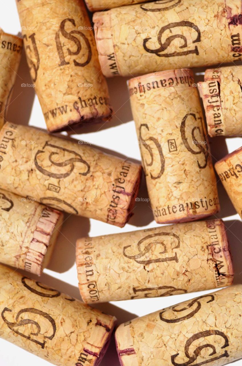 Wine corks. Wine corks, perfect for a background texture.