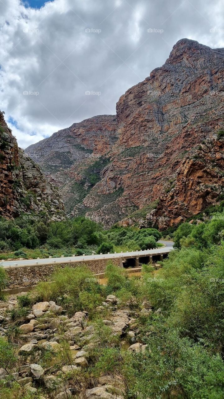 the road less traveled. karoo South Africa