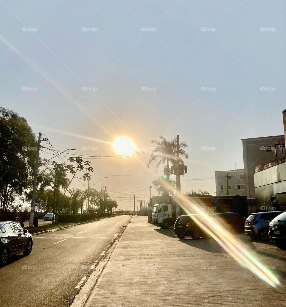 🌇🇺🇸 An extremely beautiful sunset in Jundiaí, interior of Brazil. Cheer the nature! / 🇧🇷 Um entardecer extremamente bonito em Jundiaí, interior do Brasil. Viva a natureza! 