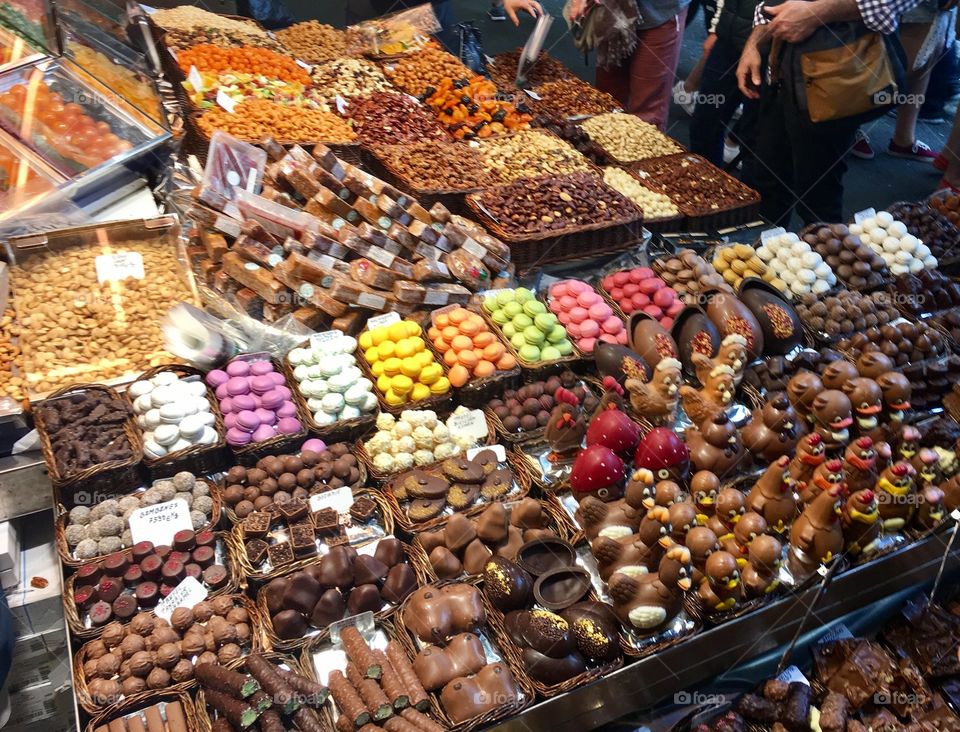 Barcellona market, Spaim