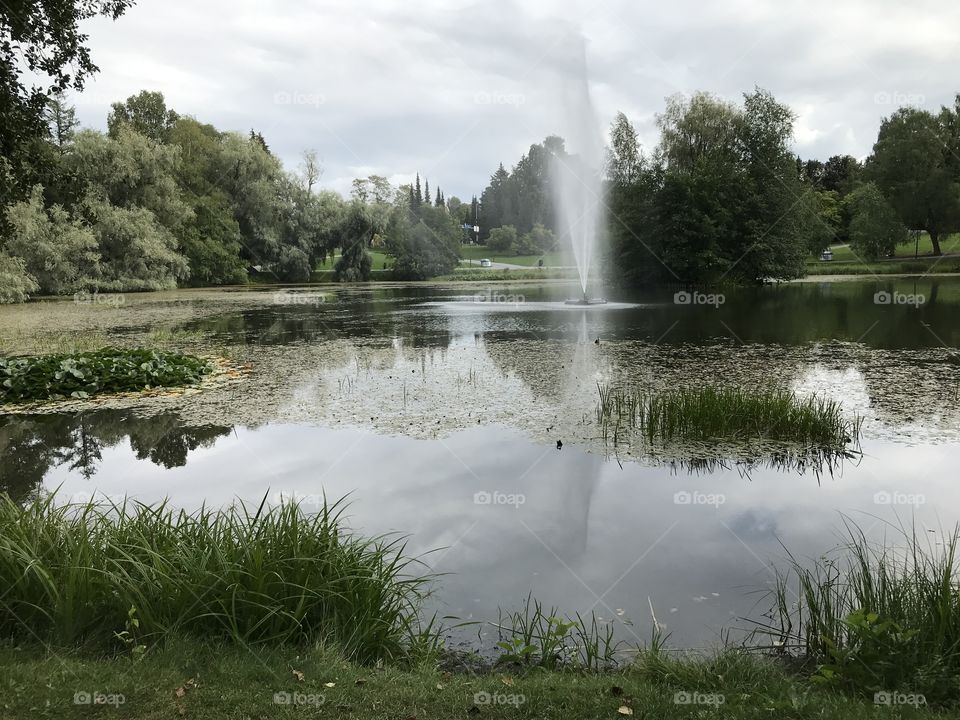Sorsapuisto duck pond, no filter