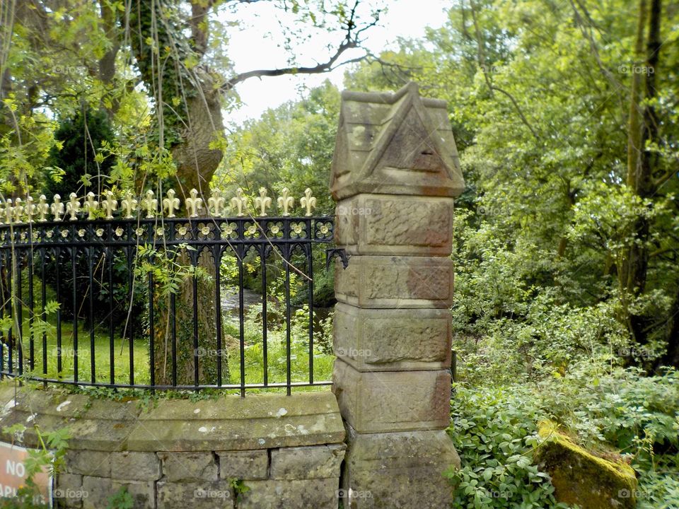 Impressive old gateway 