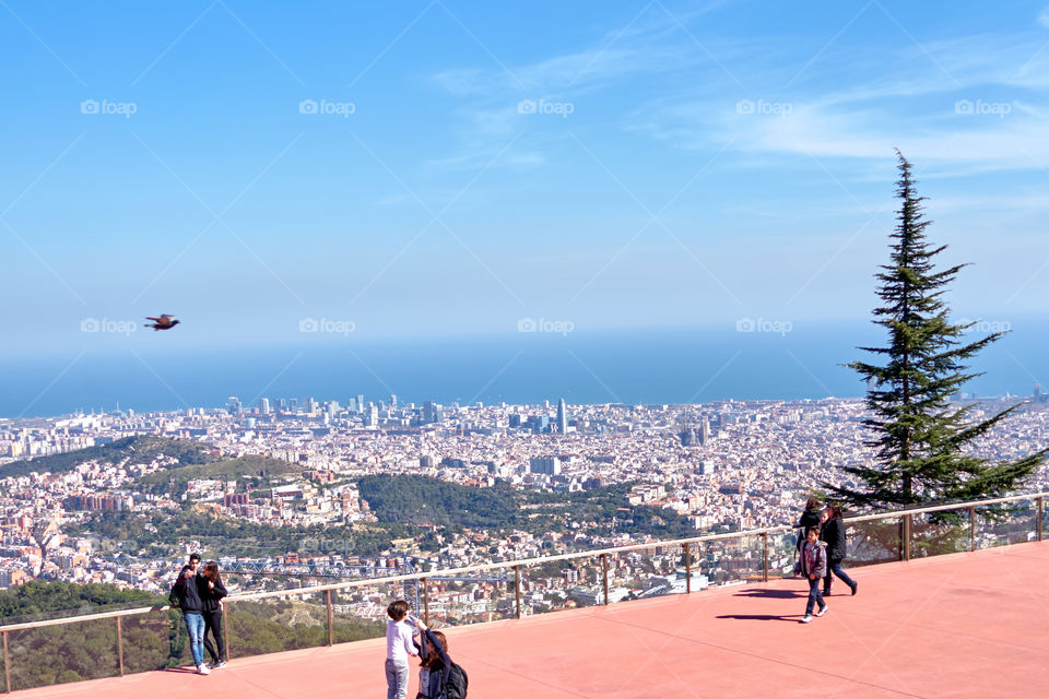 Barcelona desde el Tibidabo