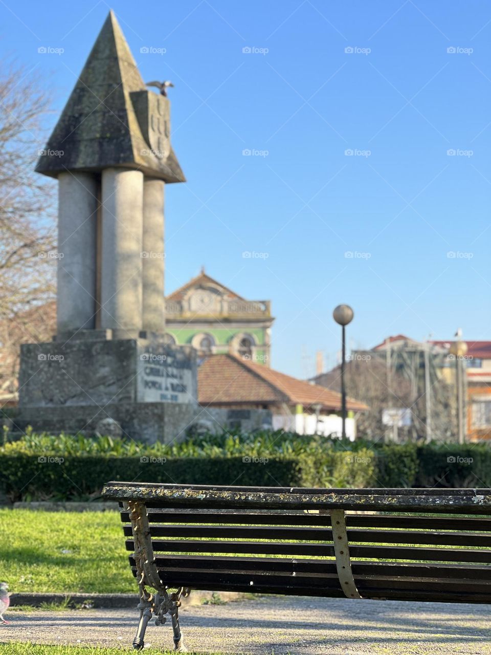 Park view in Portugal 
