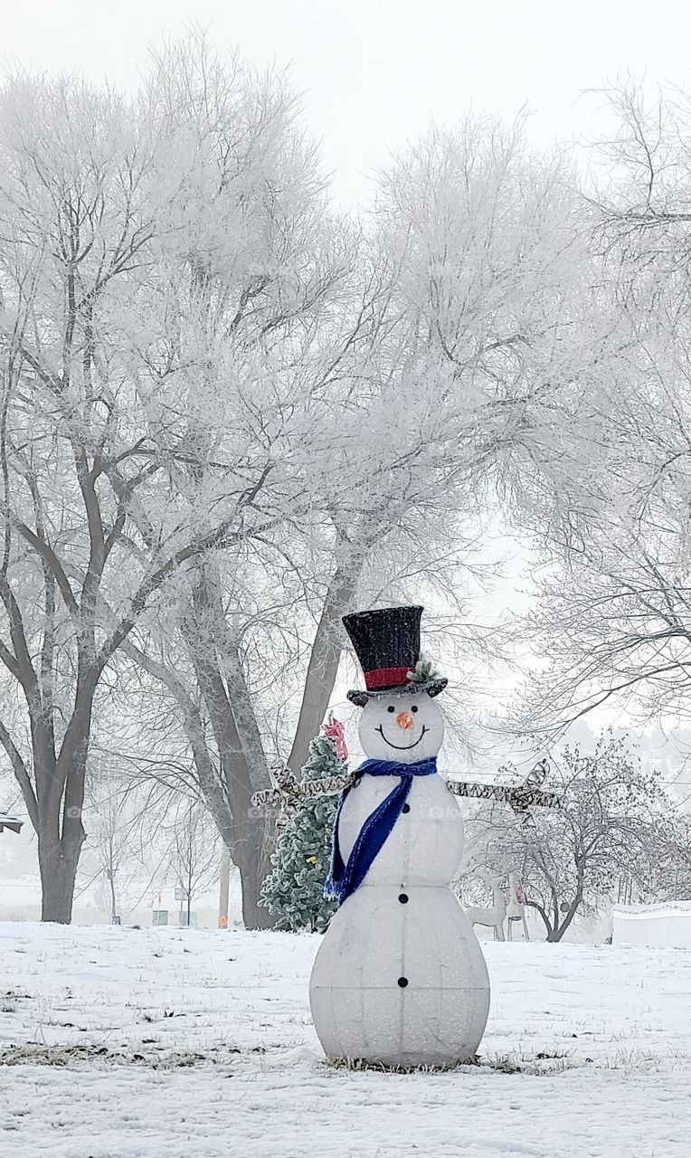 Frosty the snowman is Frosty