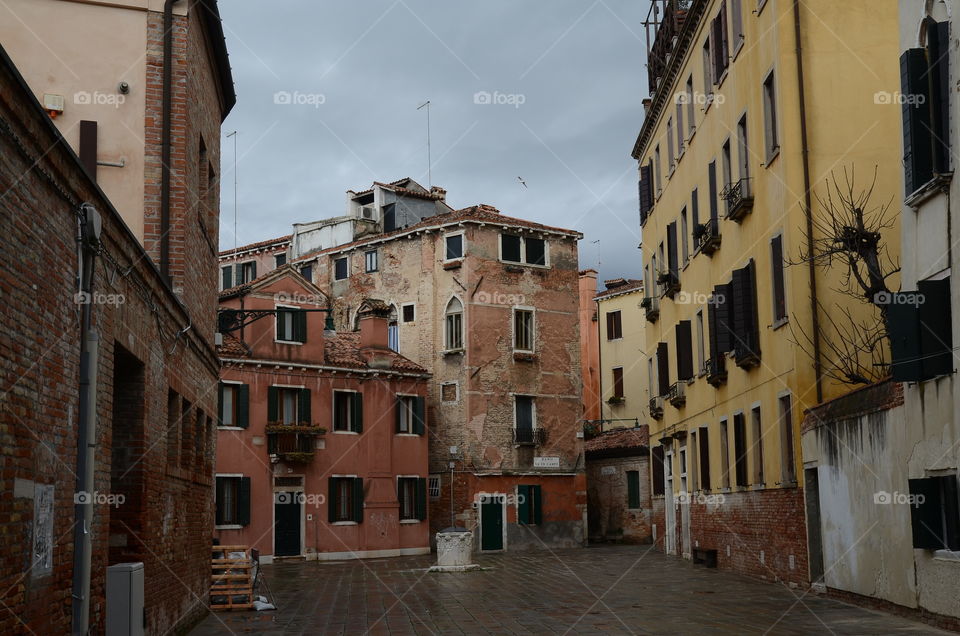 Venice on a rainy day