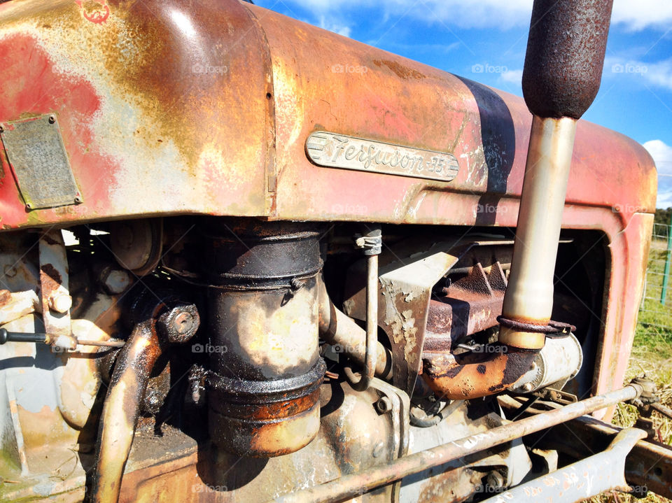 engine old oil rust by mkitchin