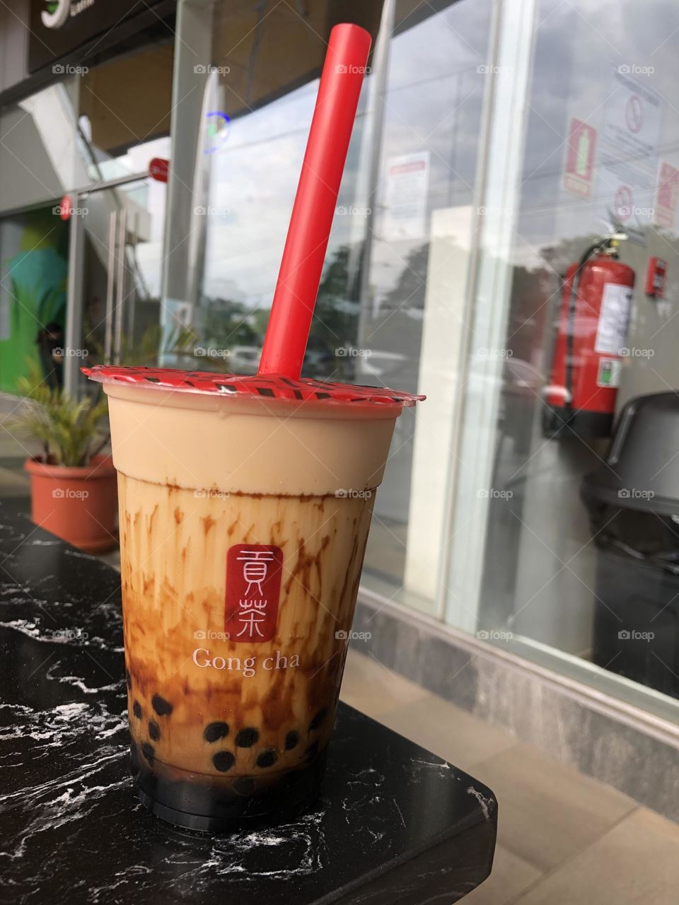 Brown Sugar Bubble Tea 