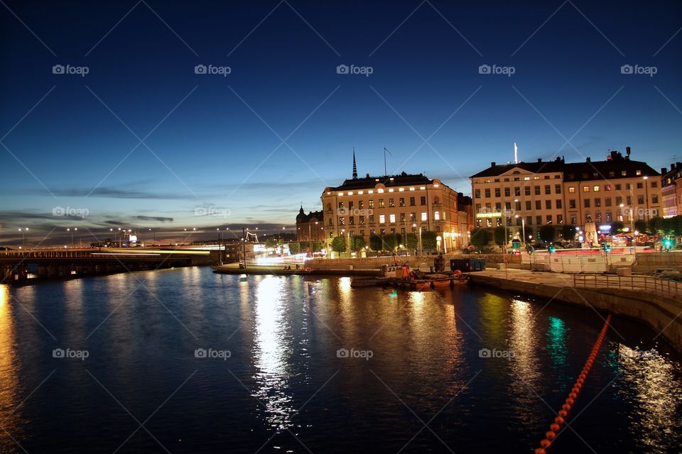 Slussen, Old town, Stockholm, Sweden 
