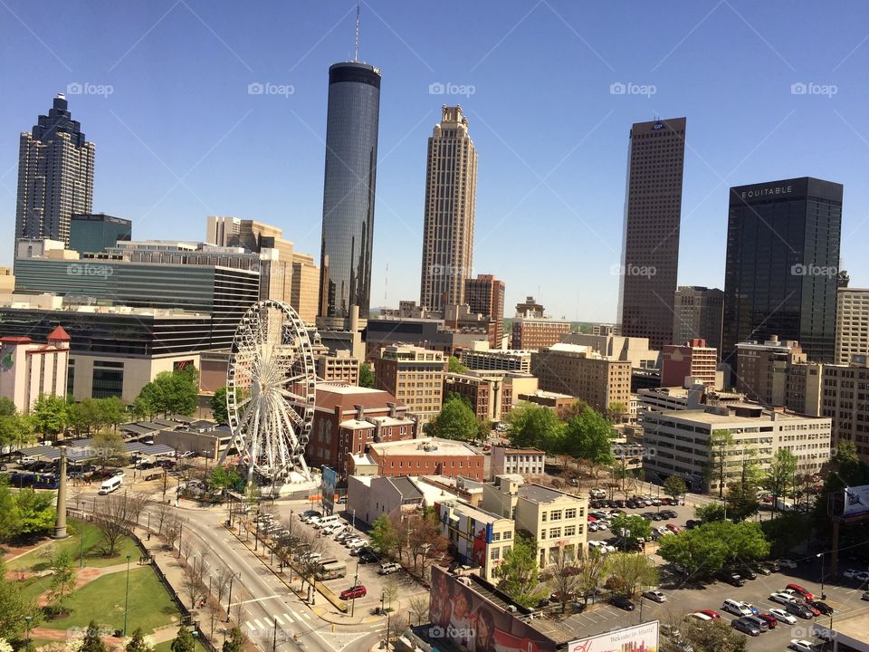 Atlanta, Georgia From Above