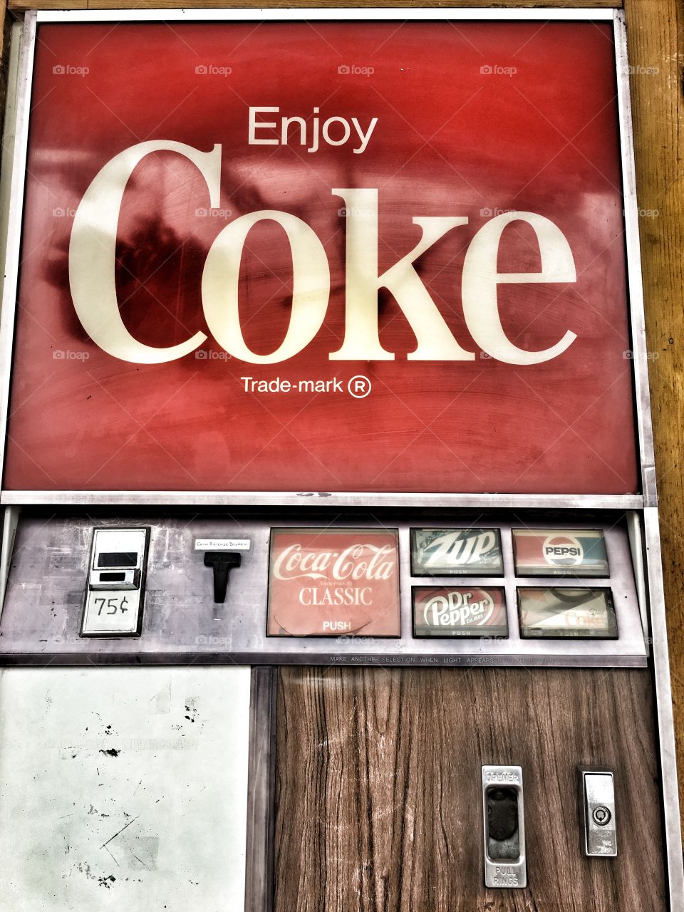 Vintage Coke Machine 
