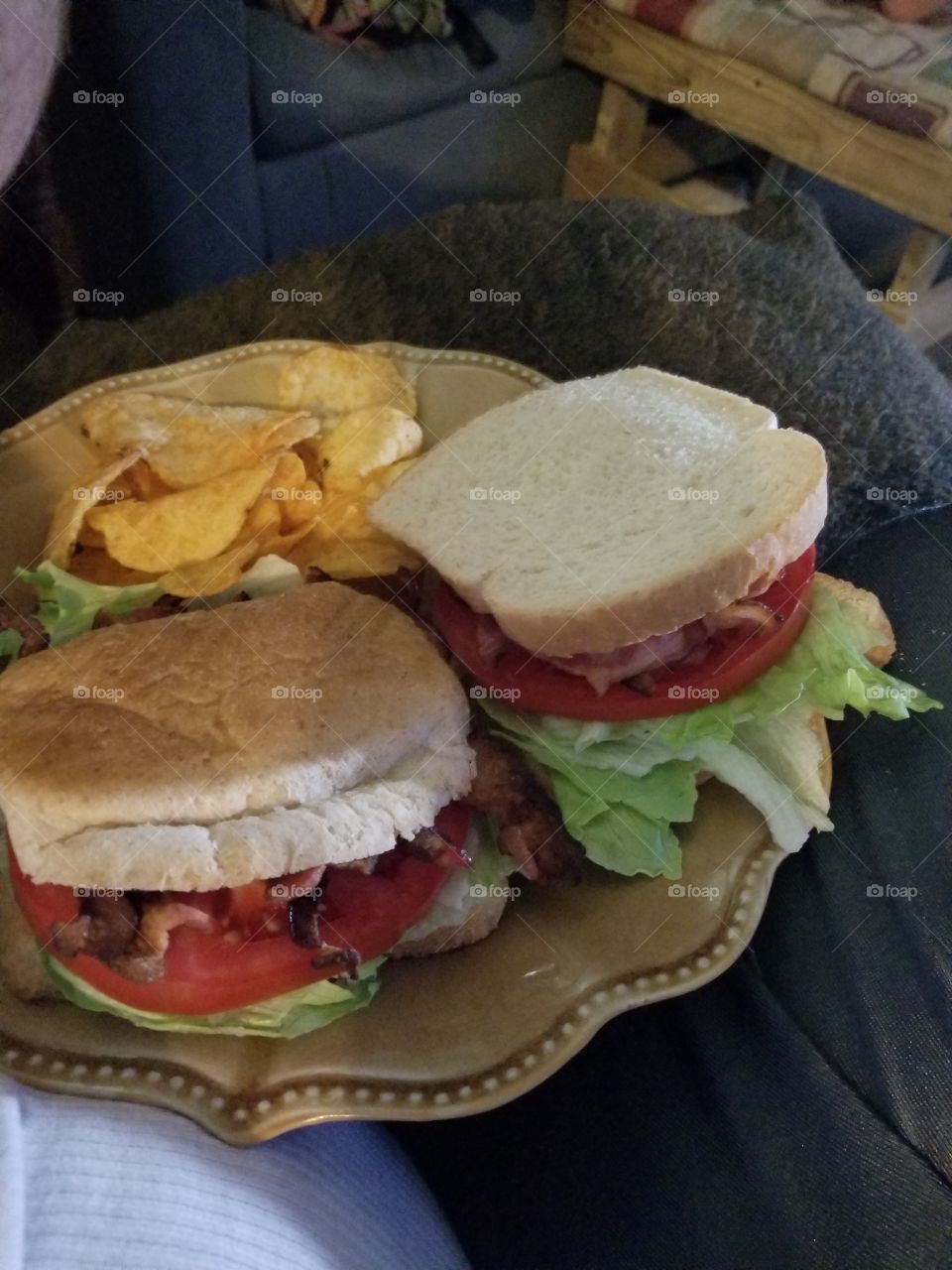 Delicious BLT sandwiches