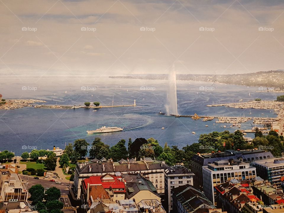 Jet d'eau de Geneve