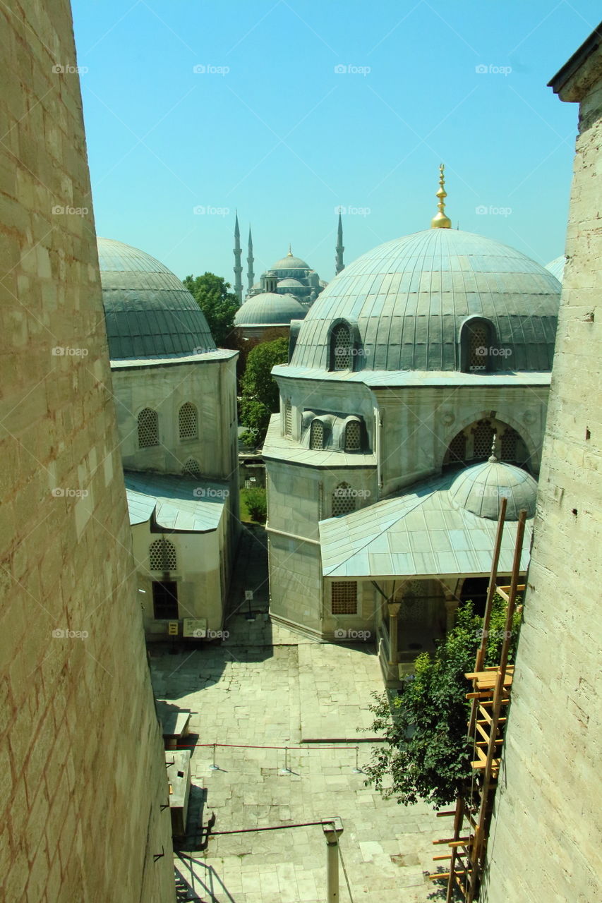 aya sofia. blue mosque and aya sofia in istanbul