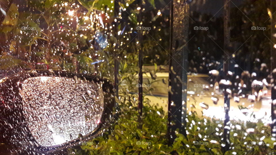 Rainy day 
Driving in a rainy day