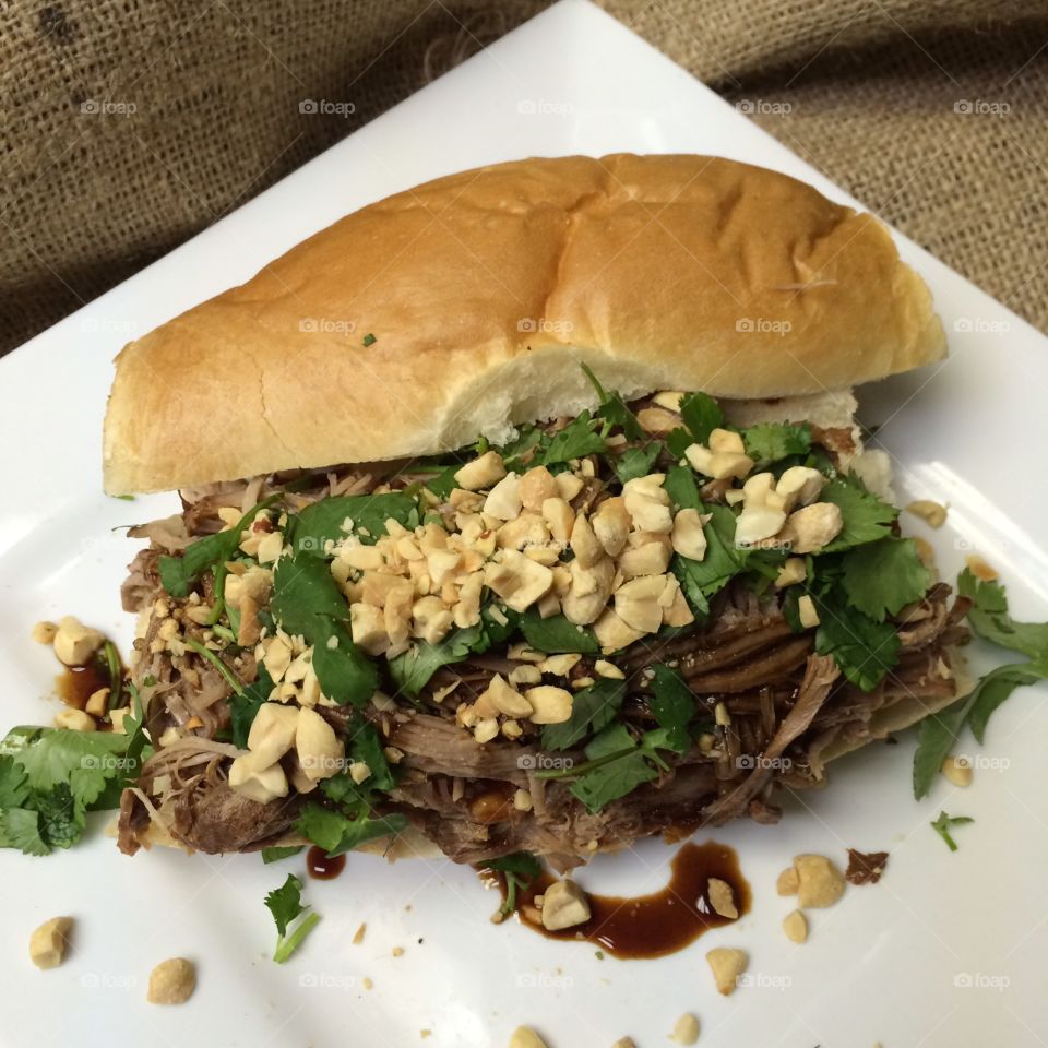 Pulled pork with Asian twist 